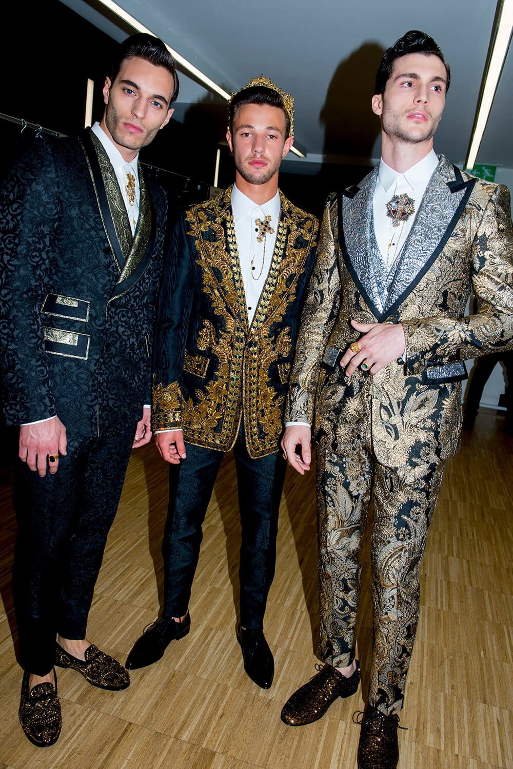 S*4様 5.DOLCE＆GABBANA　ズボン Dolce & Gabbana presents 'Sleek' menswear collection in Milan